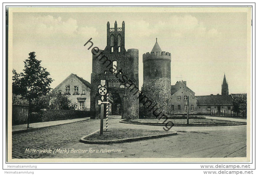 Mittenwalde - Berliner Tor - Pulverturm - Mittenwalde