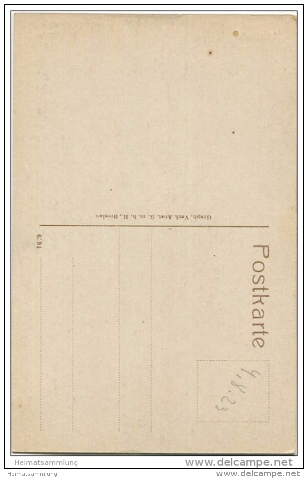 Kelheim - Donautor - Graph. Verlags-Anstalt GmbH Breslau - Kelheim