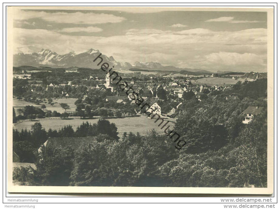 Wangen Im Allgäu - Foto-AK Grossformat 40er Jahre - Verlag Gebr. Metz Tübingen - Leutkirch I. Allg.