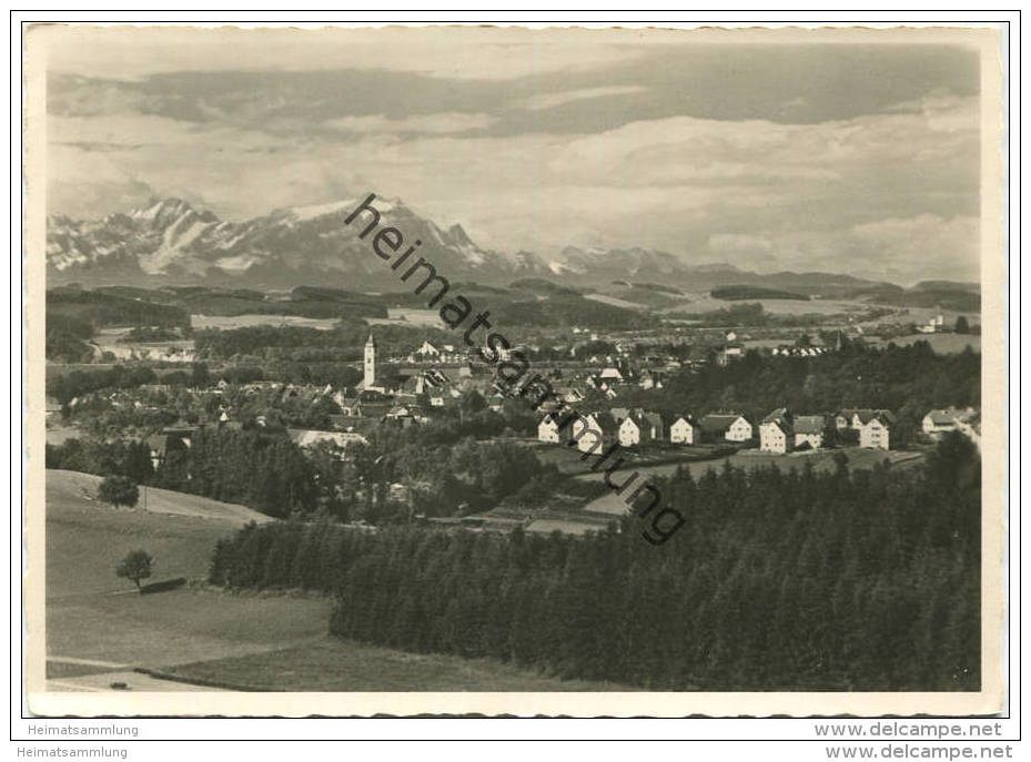 Wangen Im Allgäu - Foto-AK Grossformat 40er Jahre - Verlag Gebr. Metz Tübingen - Leutkirch I. Allg.