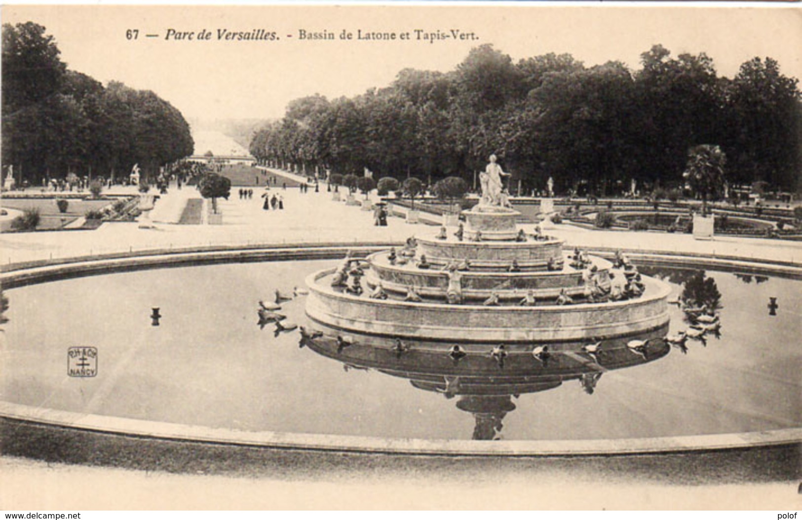 Parc De VERSAILLES - Bassin De Latone Et Tapis Vert (109474) - Versailles (Château)