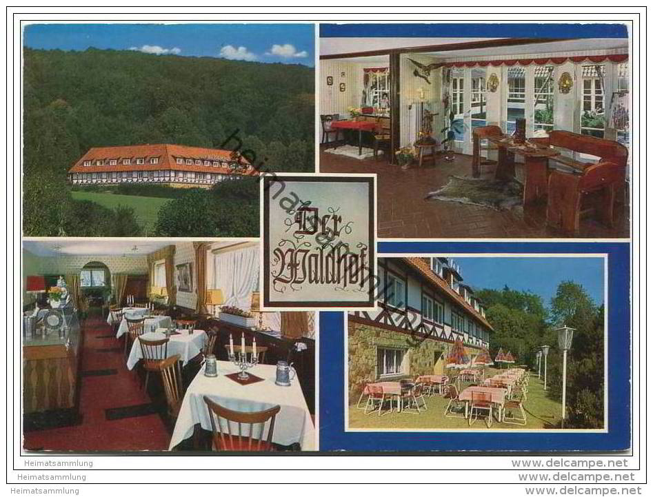 Bad Eilsen - Harrl-Allee 5 - Hotel Der Waldhof - Hans-Jürgen Und Gertrud Bosse - Autres & Non Classés