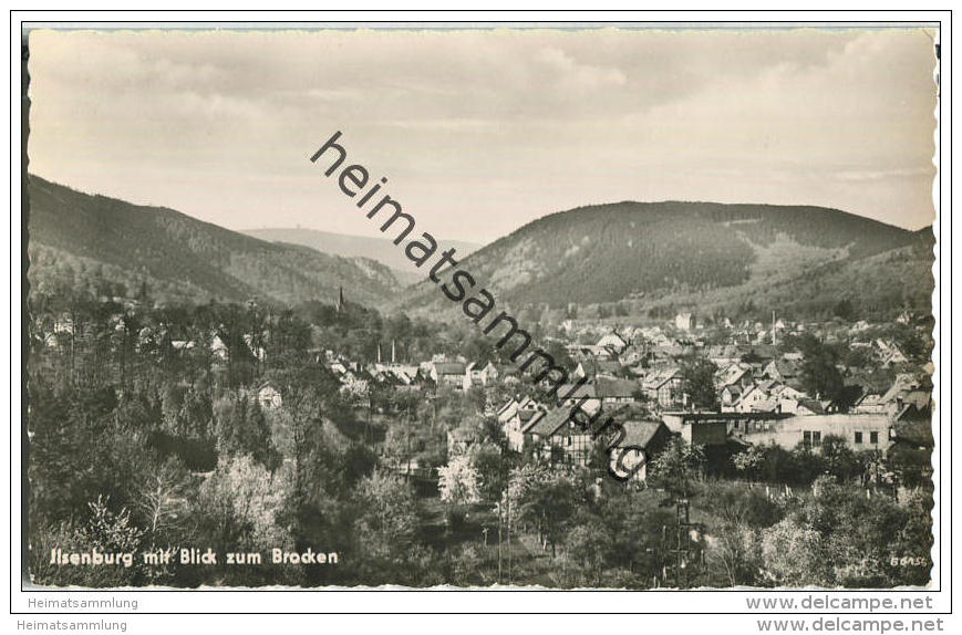 Ilsenburg - Brocken - Foto-AK - Ilsenburg