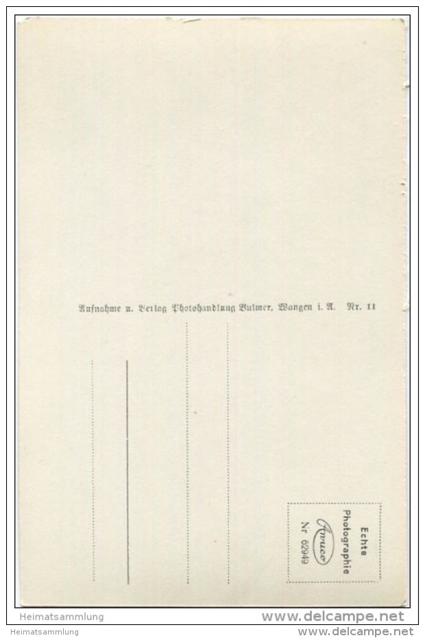 Deuchelried Mit Säntis - Foto-AK 30er Jahre - Verlag Photohandlung Bulmer Wangen - Wangen I. Allg.