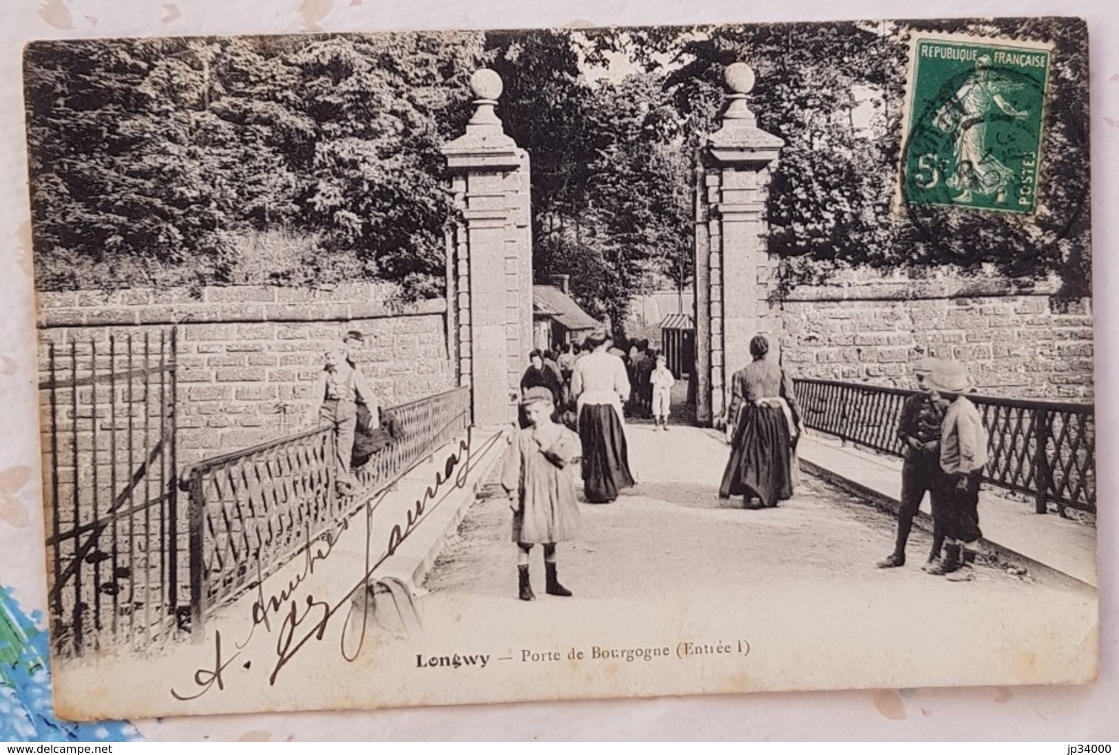 LONGWY (54) Porte De Bourgogne. Entrée 1. Carte Animée - Longwy