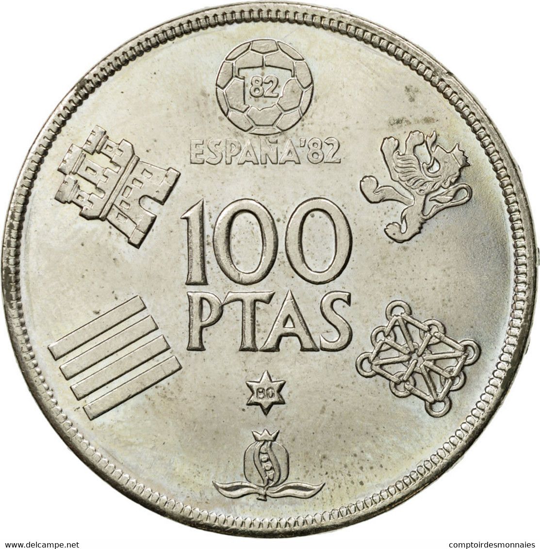 Monnaie, Espagne, Juan Carlos I, 100 Pesetas, 1980, Madrid, TB+, Copper-nickel - 100 Peseta