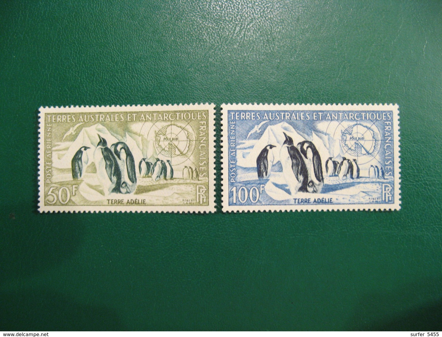 TAAF YVERT POSTE AERIENNE N° 2/3 - TIMBRES NEUFS** LUXE - MNH - SERIE COMPLETE - COTE 108,00 EUROS - Ongebruikt