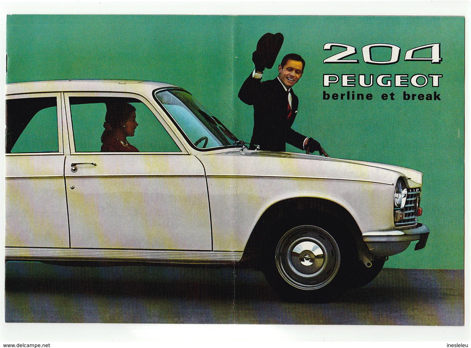 CATALOGUE SUR LA PEUGEOT 204 Berline Et Break - Automobile