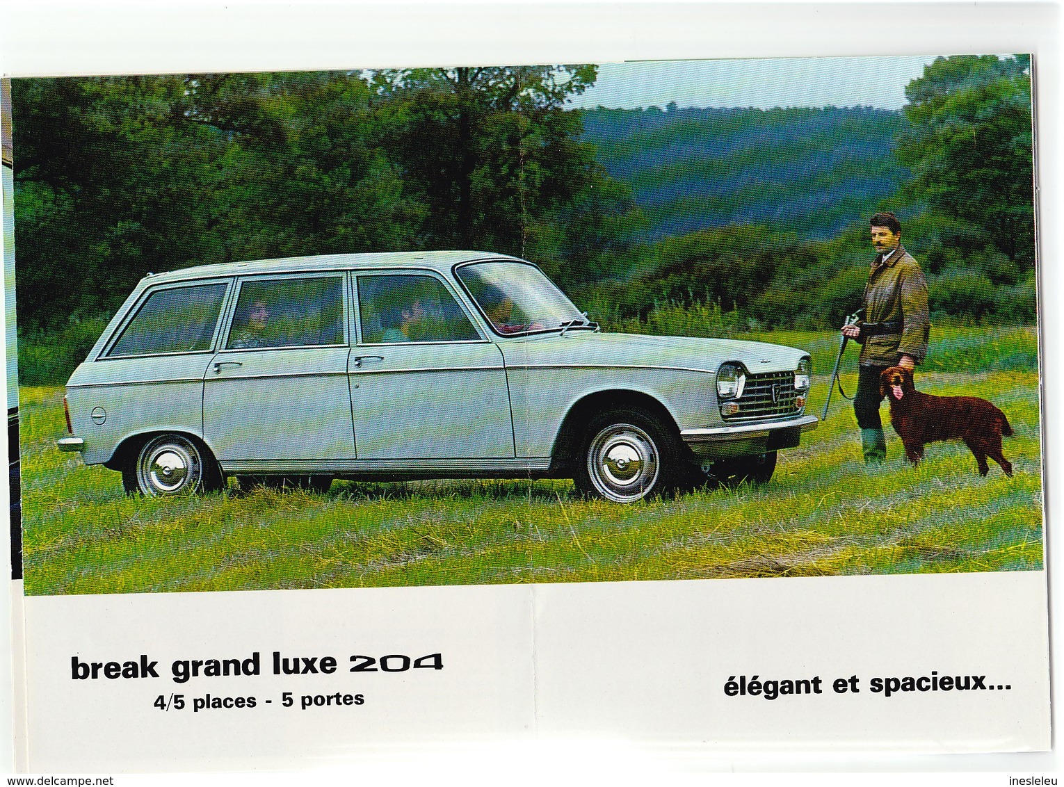 CATALOGUE SUR LA PEUGEOT 204 Berline Et Break - Automobile