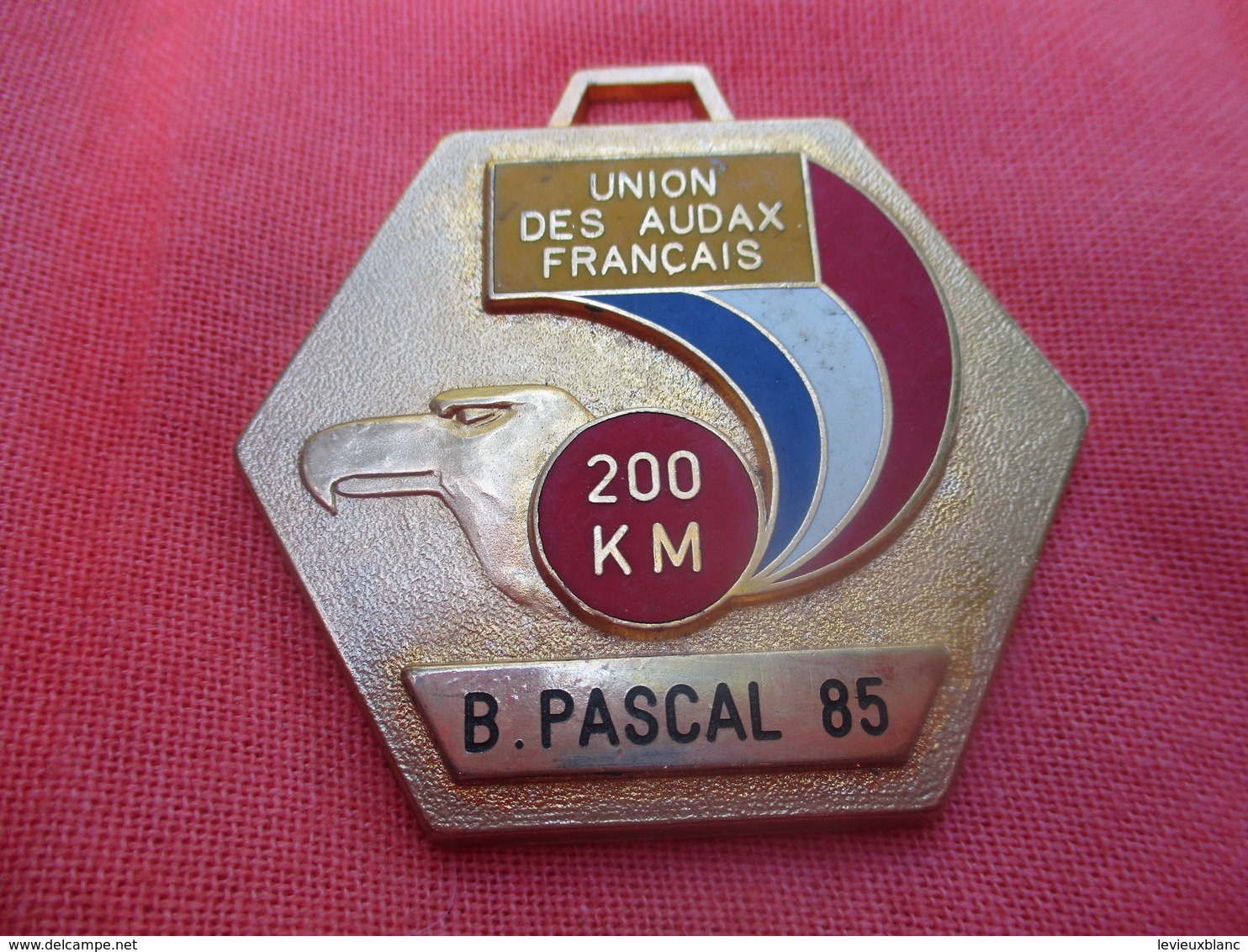 Médaille De Sport/Cyclisme/ Union Des Audax Français/200 KM / Tête D'Aigle/ /1985    SPO290 - Cycling