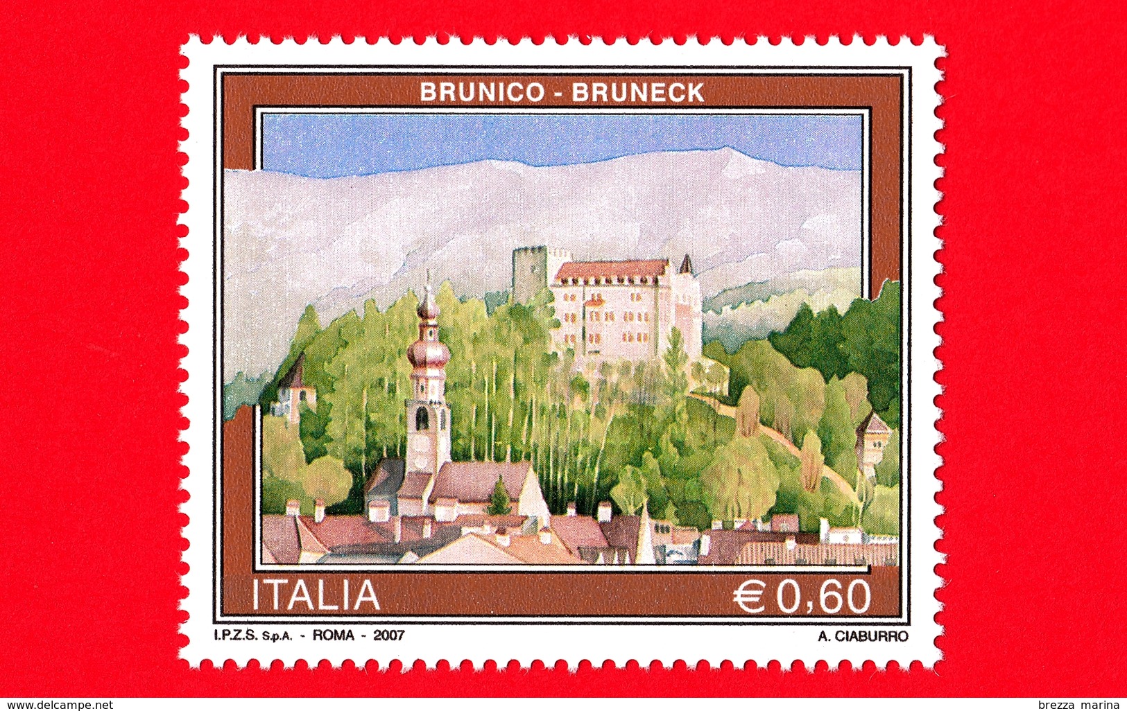 Nuovo - MNH -  ITALIA - 2007 - Turismo - 34ª Emissione - Brunico - 0,60 - 2001-10:  Nuovi