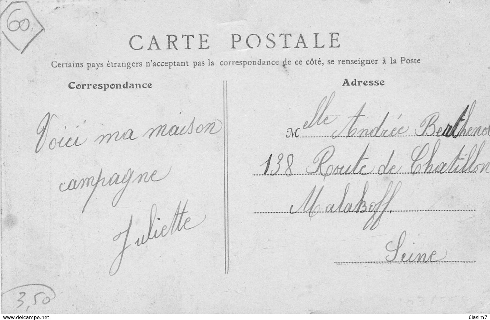 CPA - EnviroMONTJAVOULT (60) - Aspect Du Hameau De VALECOURT Et De La Route De Montagny à Parnes - Années 1910 - Montjavoult