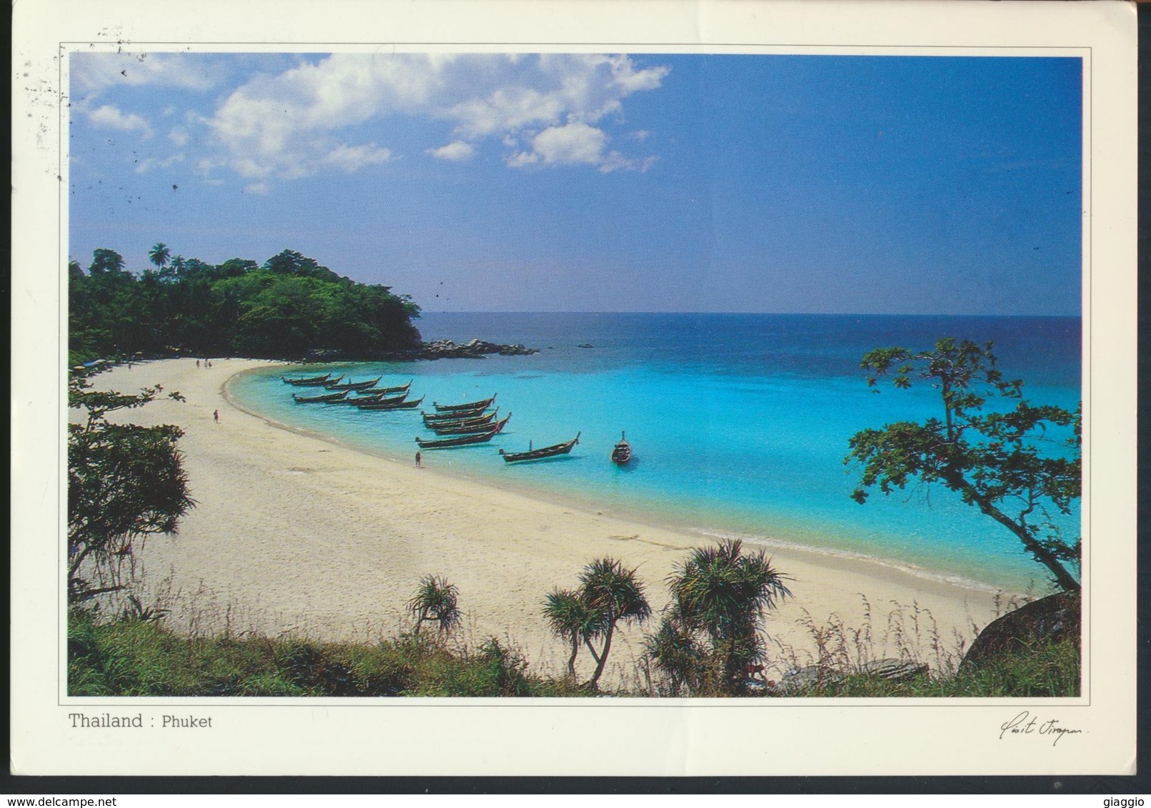 °°° GF547 - THAILAND - MAI NGAO BEACH - With Stamps °°° - Thailand