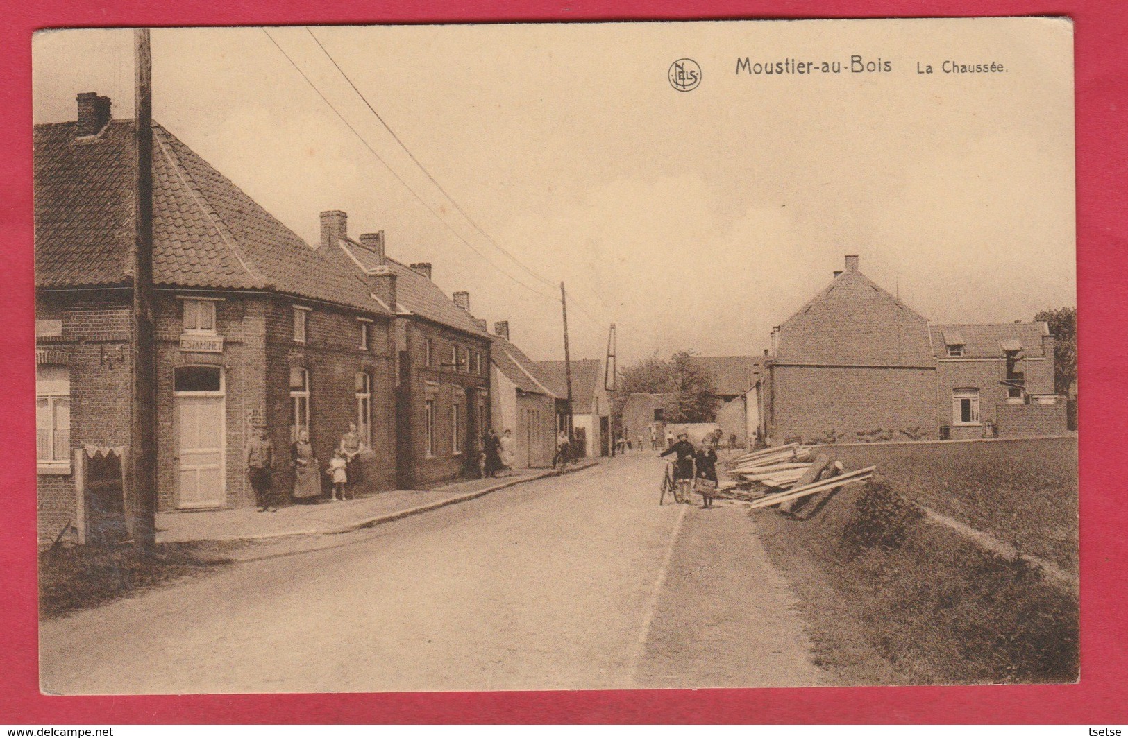 Moustier-au-Bois - La Chaussée  ( Voir Verso ) - Frasnes-lez-Anvaing