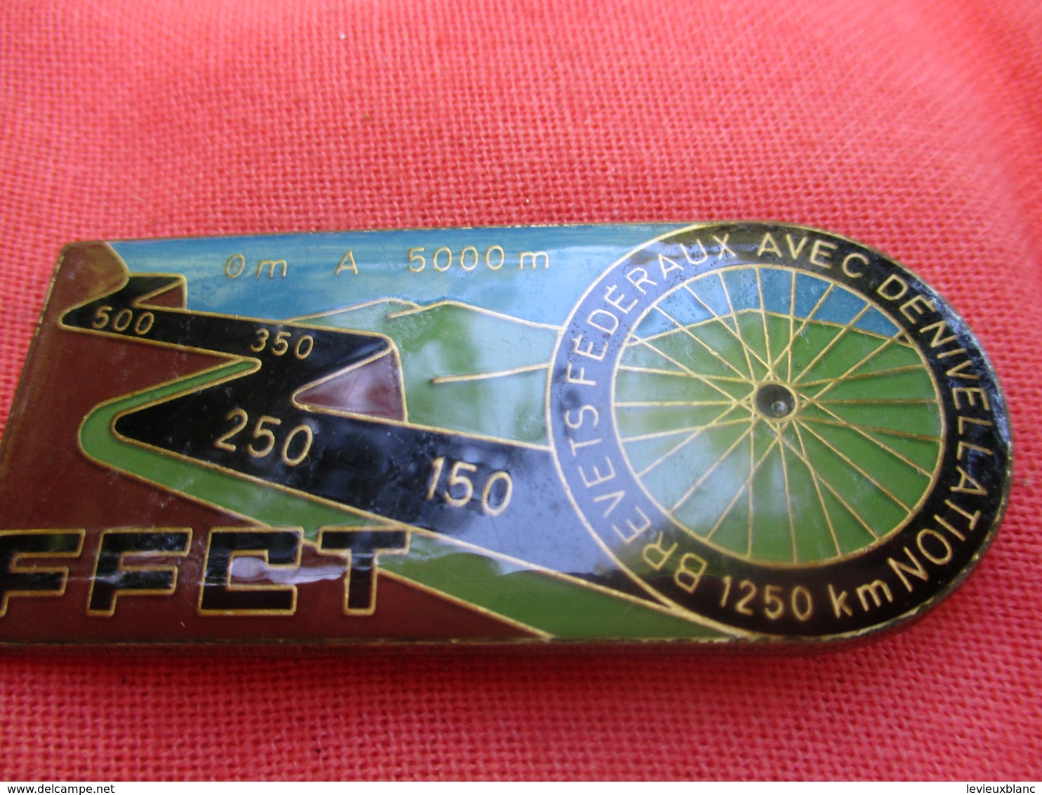 Médaille De Sport/Cyclisme/Brevets Federaux Avec Dénivellation/1250 Km /Beraudy 63 AMBERT/vers 1980-90      SPO298 - Wielrennen