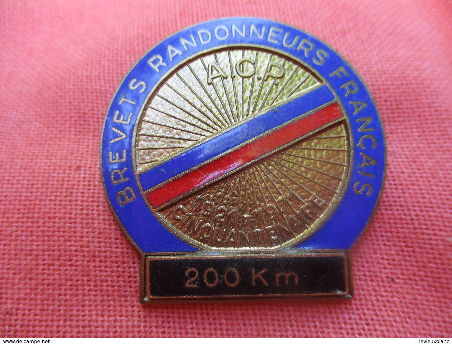 Médaille De Sport/Cyclisme/Brevets Randonneurs Français/Cinquantenaire/200 Km/ ACP//1971      SPO300 - Cyclisme