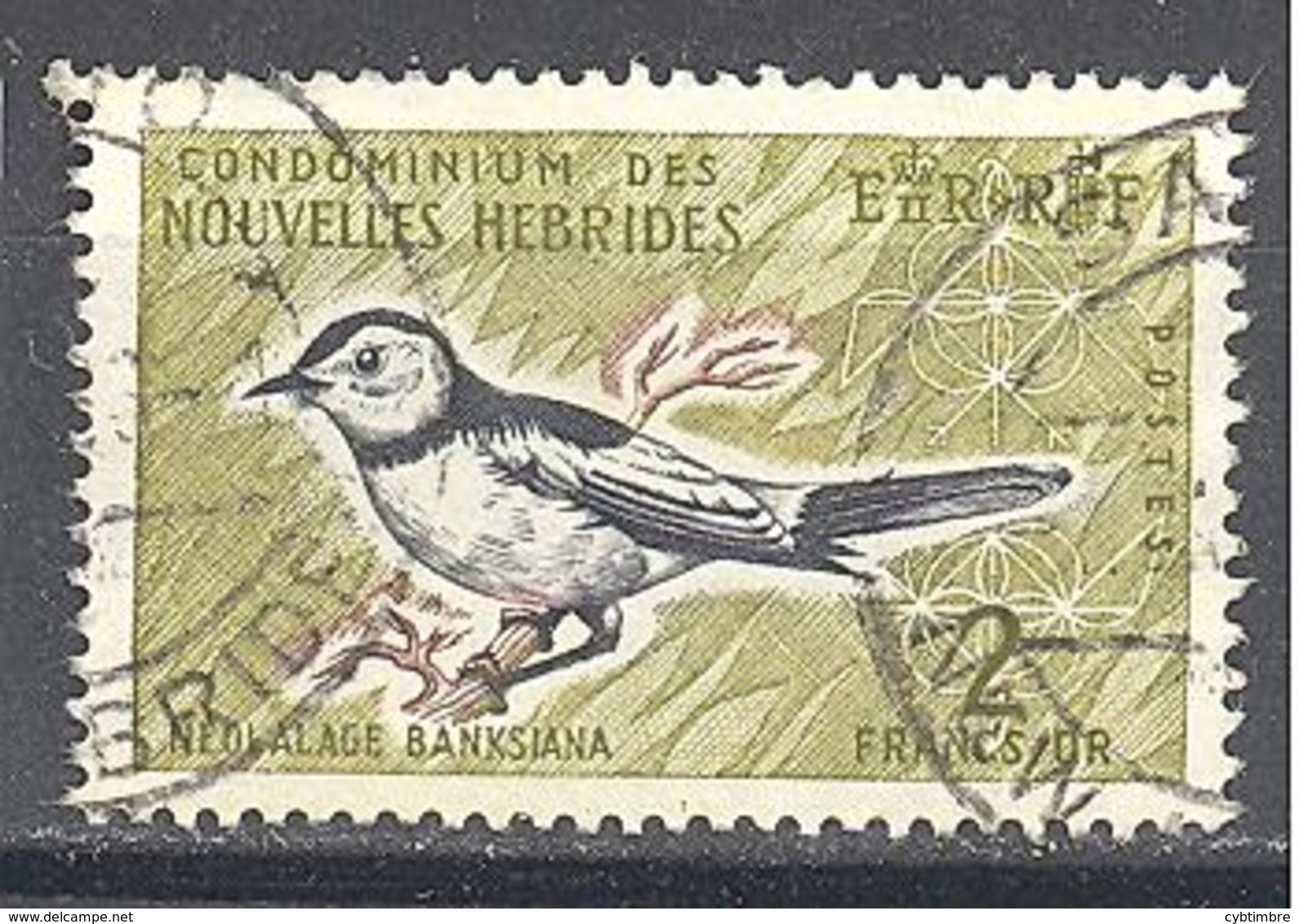 Nouvelles Hébrides: Yvert N° 206°; Oiseaux - Oblitérés