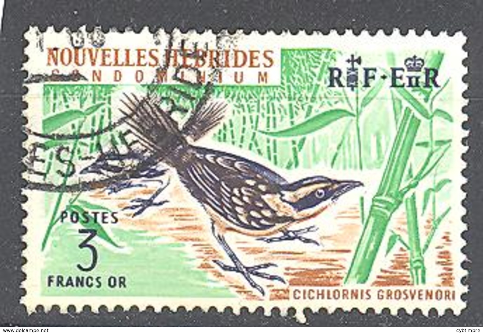 Nouvelles Hébrides: Yvert N° 218°; Oiseaux - Used Stamps