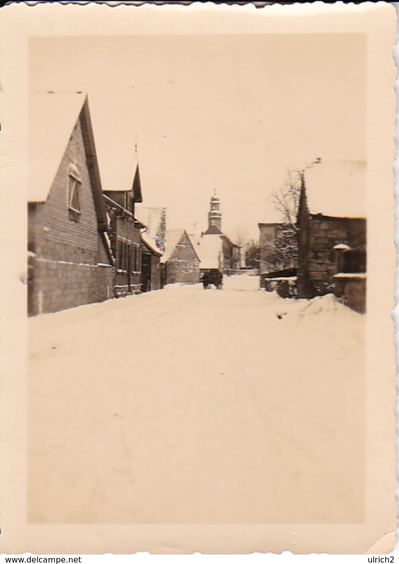 Foto Dorf Im Winter - Januar 1940 - -33° - 8*5,5cm (36288) - Orte