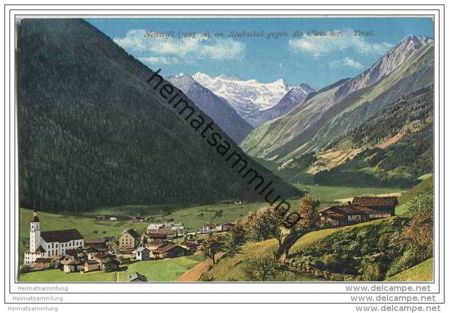 Neustift Im Stubaital Gegen Die Gletscher - Neustift Im Stubaital