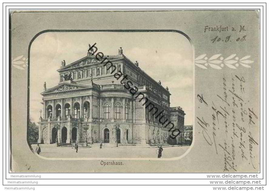 Frankfurt - Opernhaus - Frankfurt A. Main