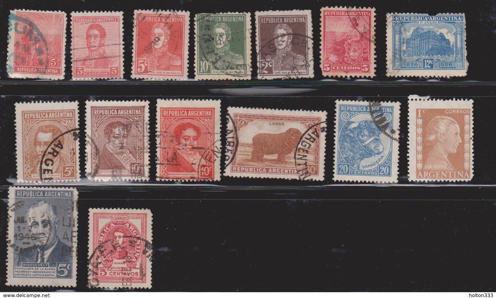 ARGENTINA Small Lot Of Used - Minor Faults - Colecciones & Series