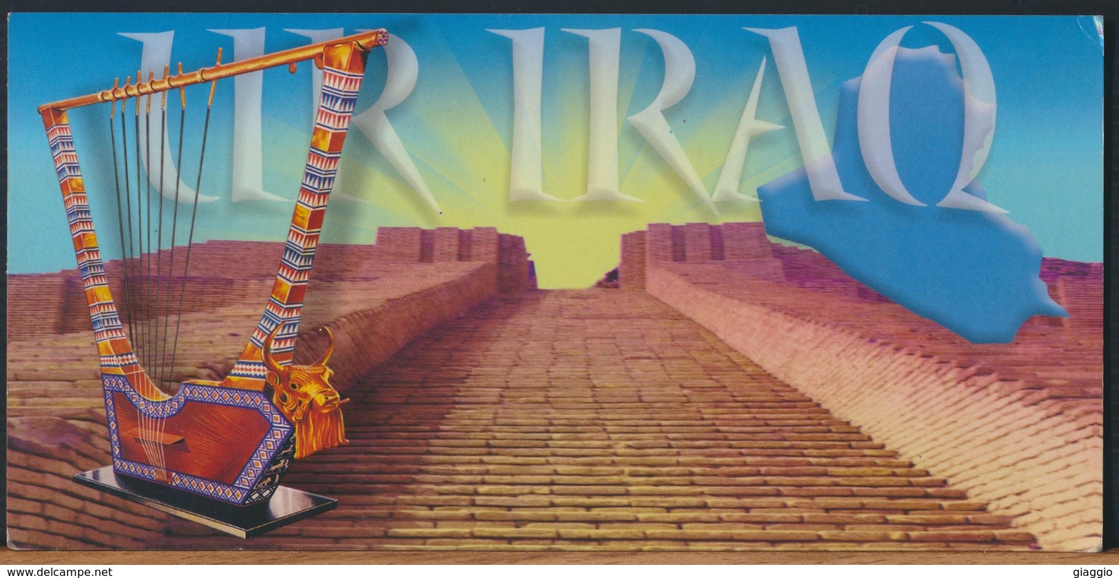 °°° GF569 - IRAQ - UR ZIGGURAT - With Stamps °°° - Iraq