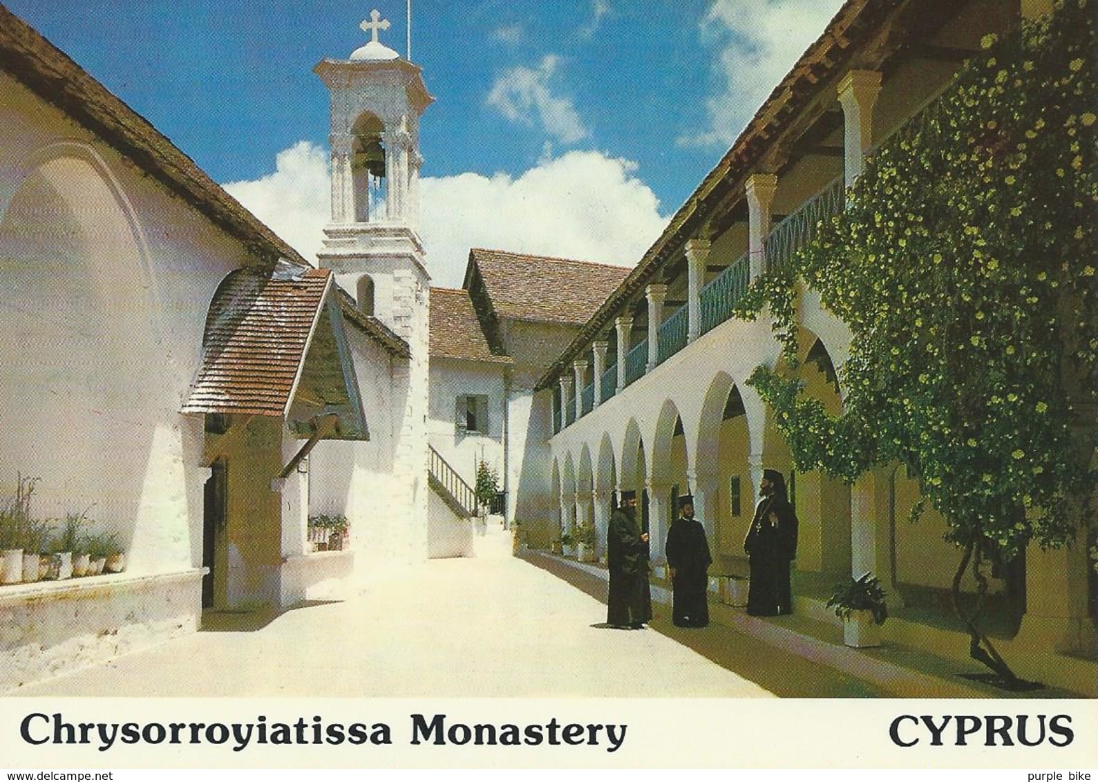 Chrysorroyiatissa Monastery Monastère CYPRUS CPSM TBE - Chypre