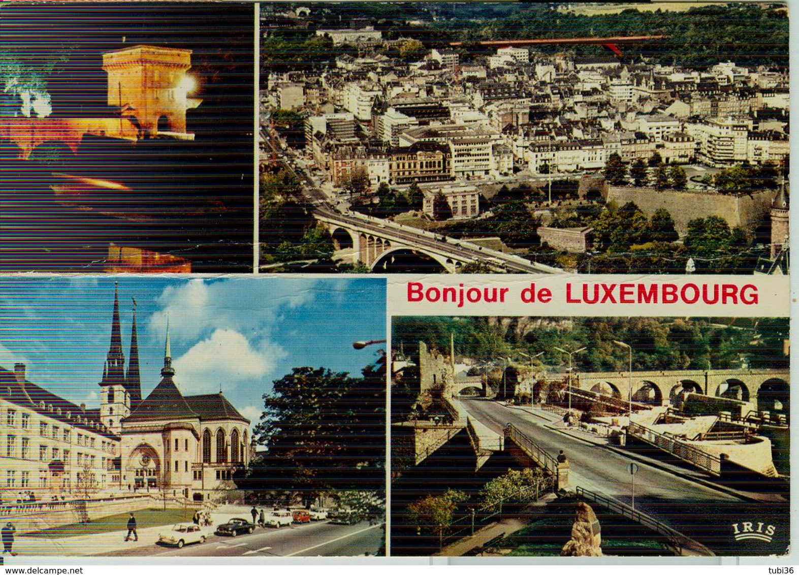 LUSSEMBURGO-LUXEMBOURG - DIFFERDANGE -4f - 1975 -SINGOLO - FLAMME "ANEE EUROPEENNE......"  ITALIA -ROMA - 1965-91 Jean