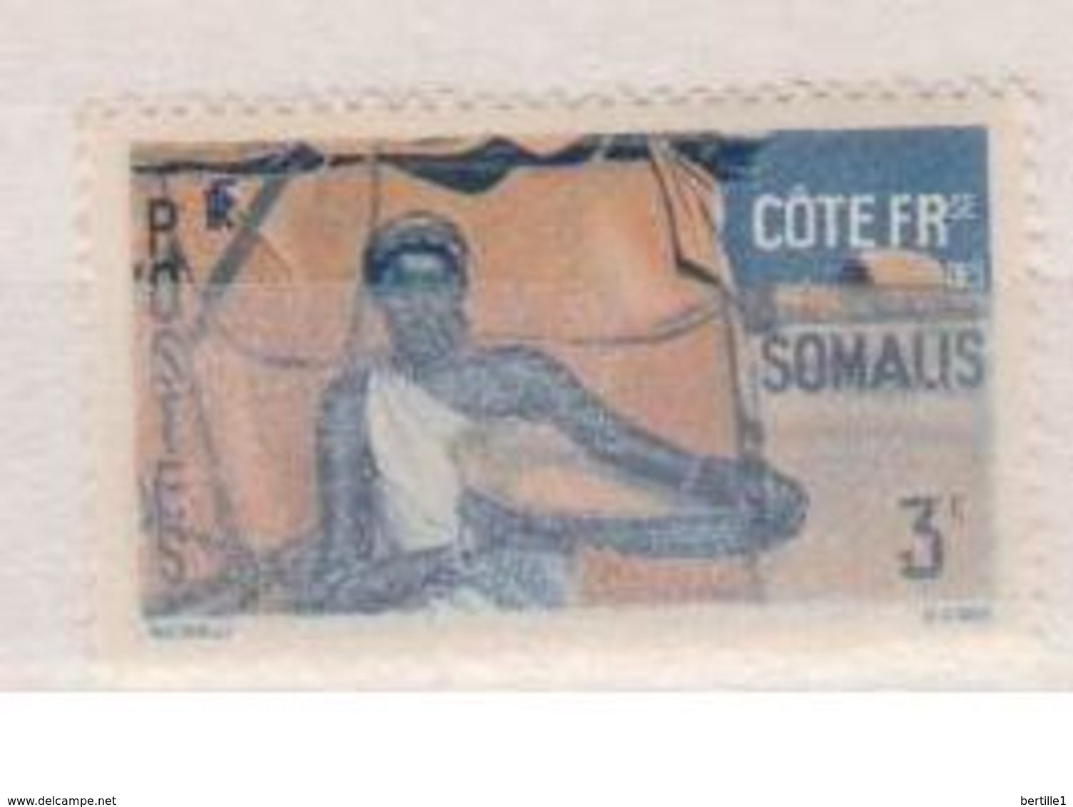 COTE DES SOMALIS       N°  YVERT  :  274   NEUF SANS  CHARNIERES      ( NSCH 02  ) - Neufs