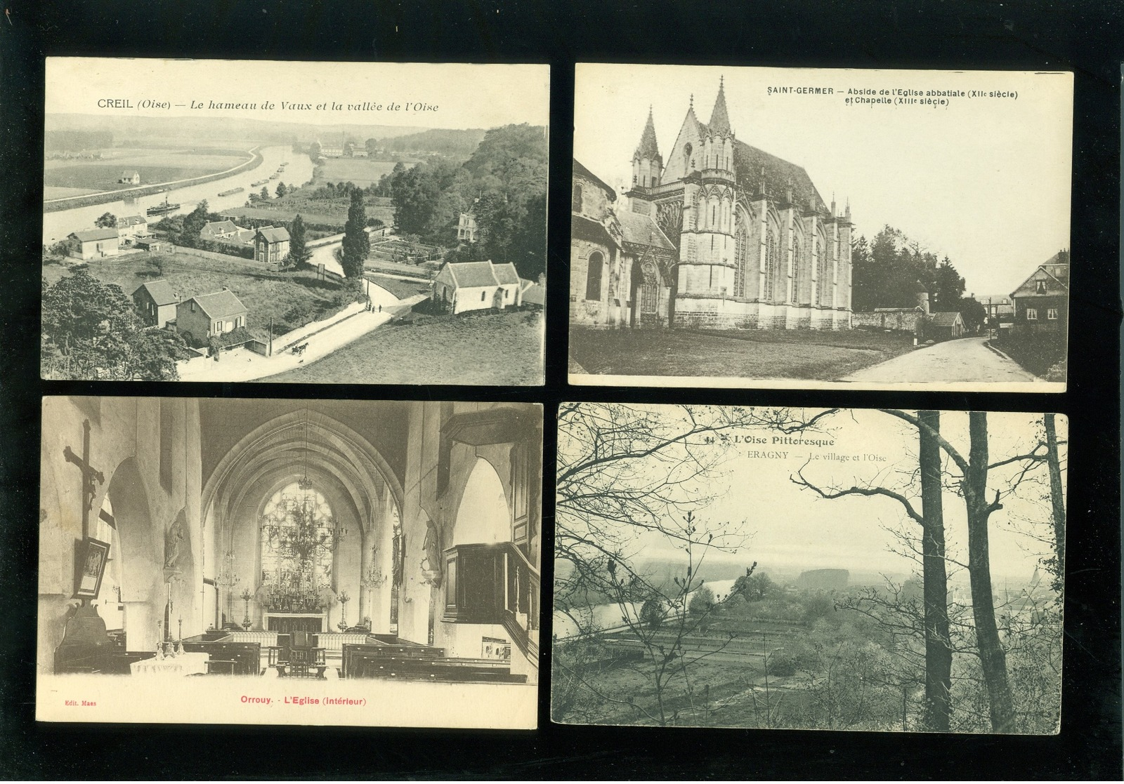 Beau Lot De 60 Cartes Postales De France  Oise     Mooi Lot Van 60 Postkaarten Van Frankrijk ( 60 ) - 60 Scans - 5 - 99 Cartes