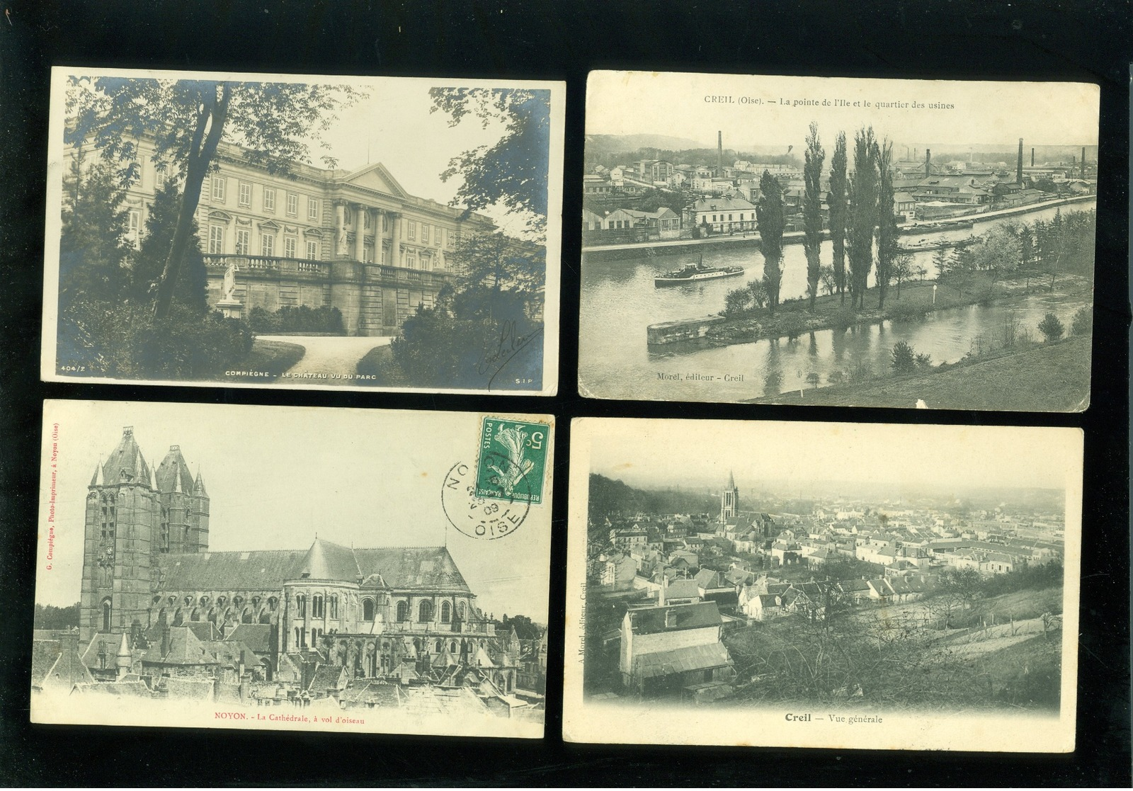 Beau lot de 60 cartes postales de France  Oise     Mooi lot van 60 postkaarten van Frankrijk ( 60 ) - 60 scans