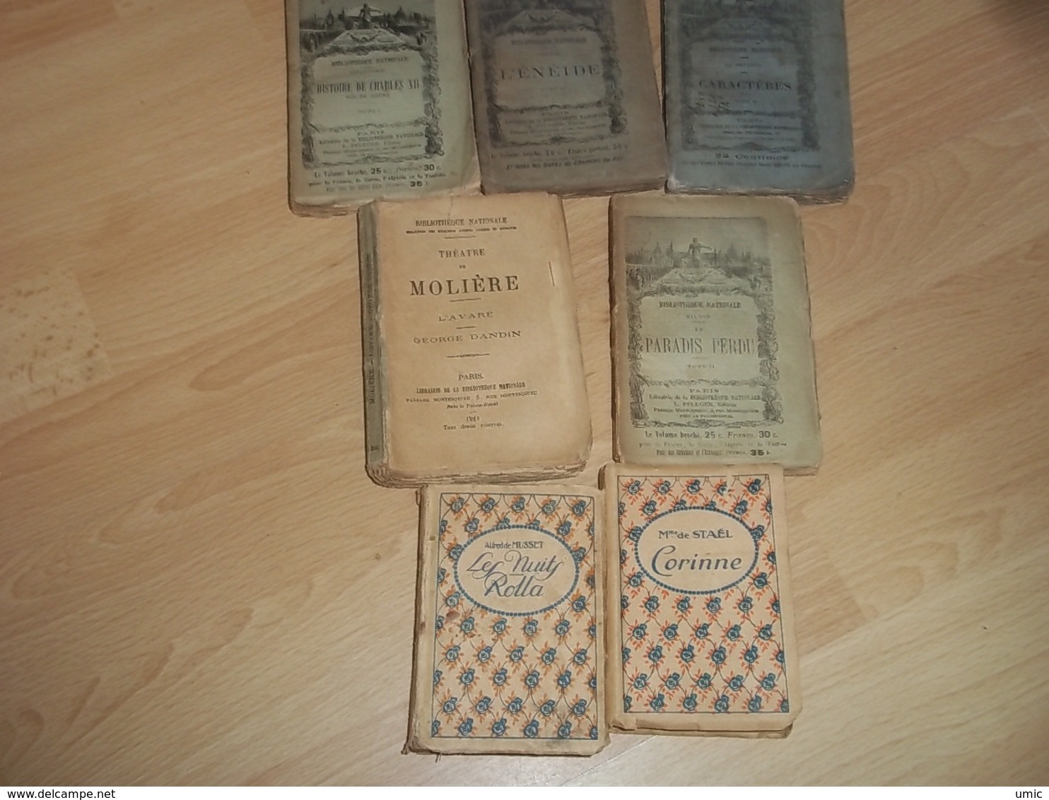 Lot De 5 Mini Livres édités Par La Bibliothèque Nationale Et De 2 Mini Livres édités Par Nilsson. - Wholesale, Bulk Lots