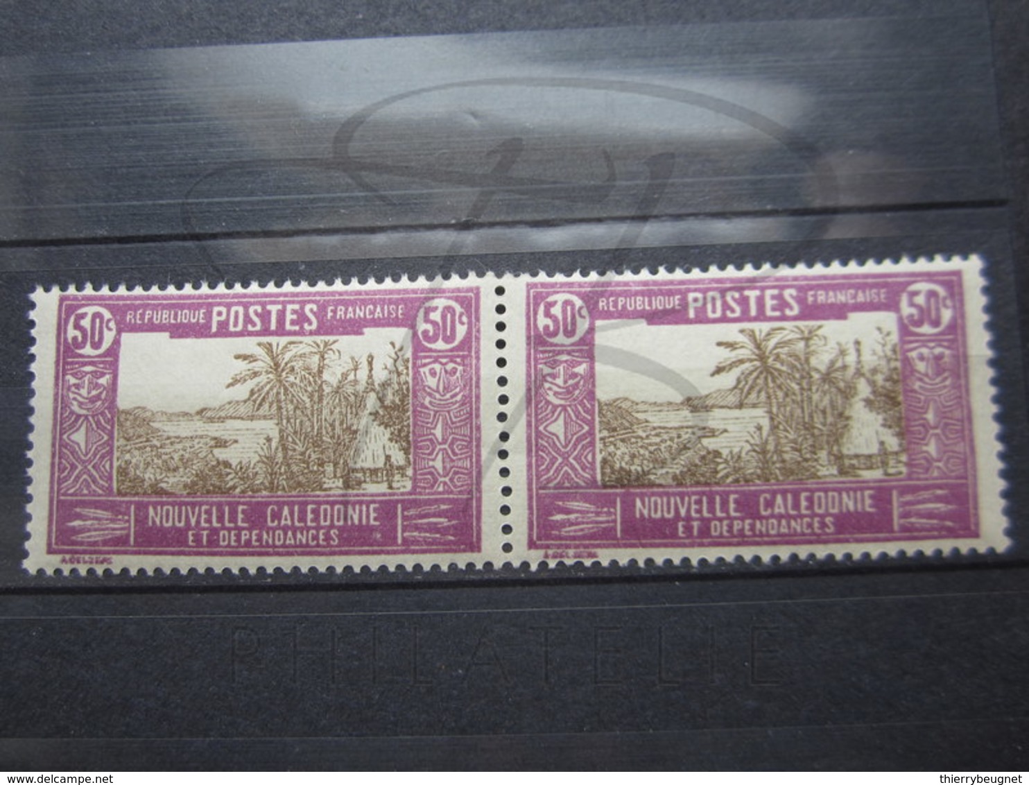 VEND BEAUX TIMBRES DE NOUVELLE - CALEDONIE N° 150 EN PAIRE , XX !!! - Unused Stamps