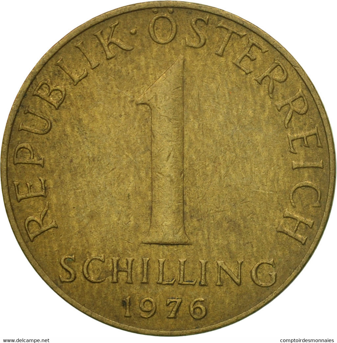 Monnaie, Autriche, Schilling, 1976, TB+, Aluminum-Bronze, KM:2886 - Autriche