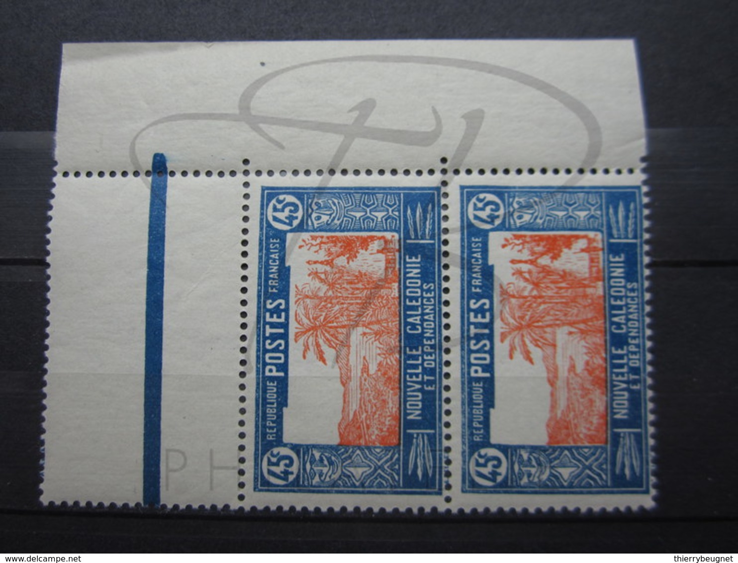 VEND BEAUX TIMBRES DE NOUVELLE - CALEDONIE N° 149 EN PAIRE + BDF , XX !!! - Neufs