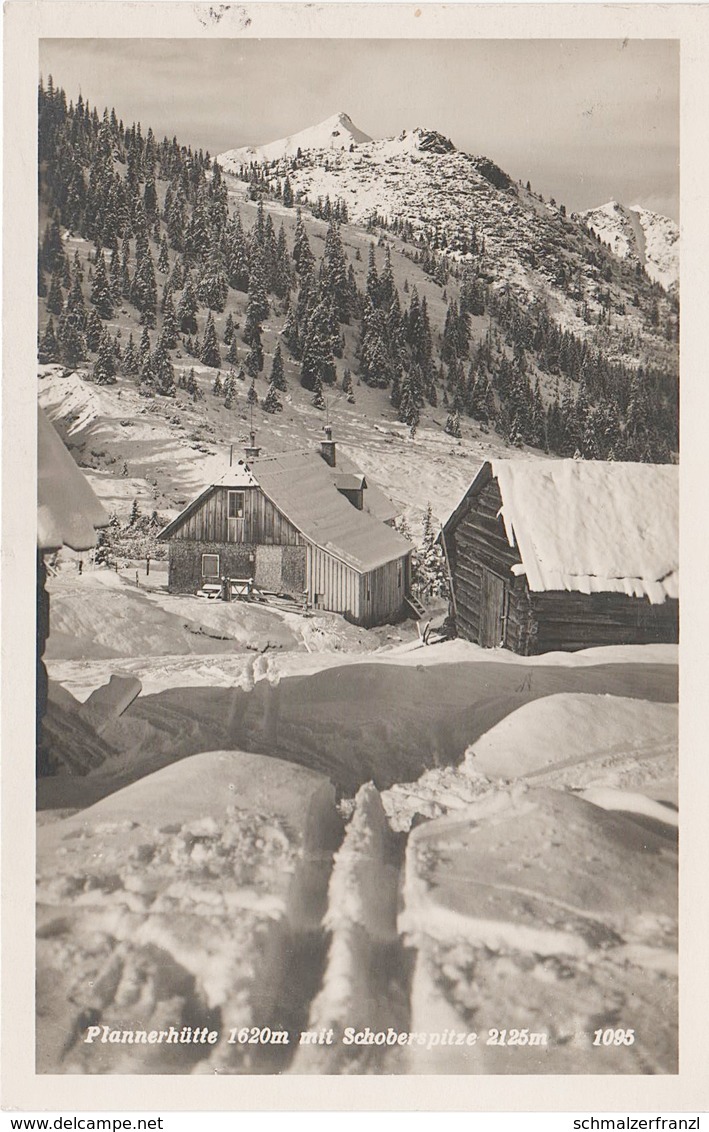 AK Plannerhütte Planneralm Schoberspitze Winter A Donnersbach Donnersbachwald Ilgenberg Irdning Aigen Liezen Steiermark - Donnersbach (Tal)