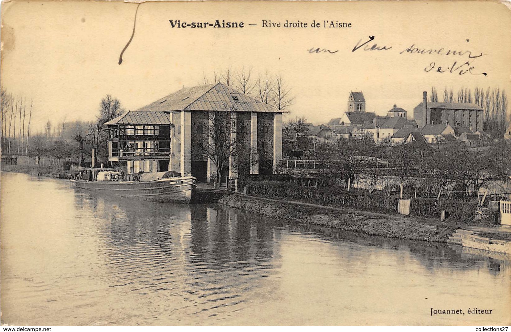 02-VIC-SUR-AISNE- RIVE DROITE DE L'AISNE - Vic Sur Aisne