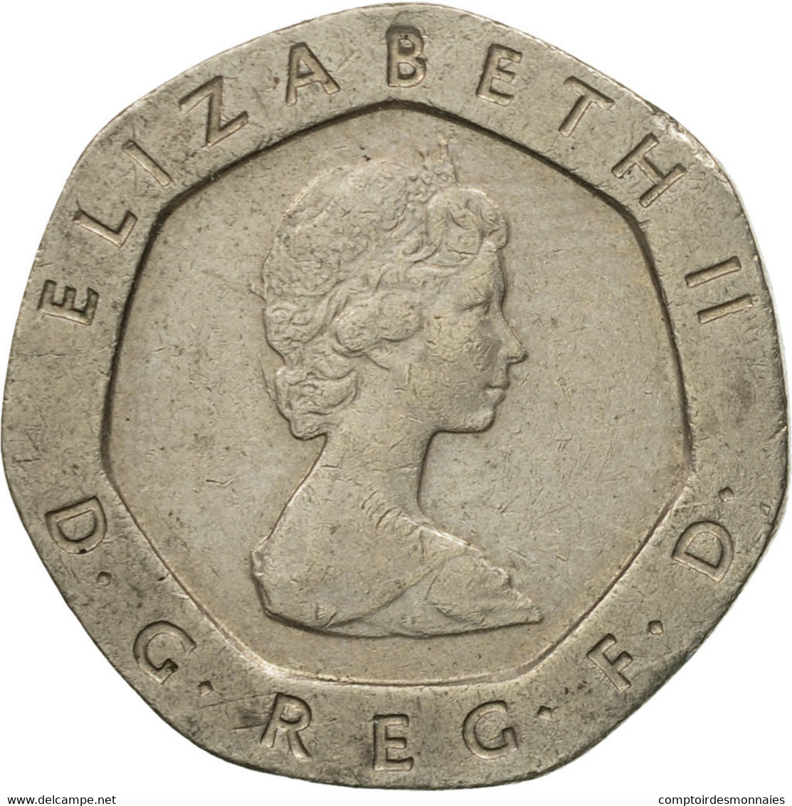 Monnaie, Grande-Bretagne, Elizabeth II, 20 Pence, 1984, TTB, Copper-nickel - 20 Pence