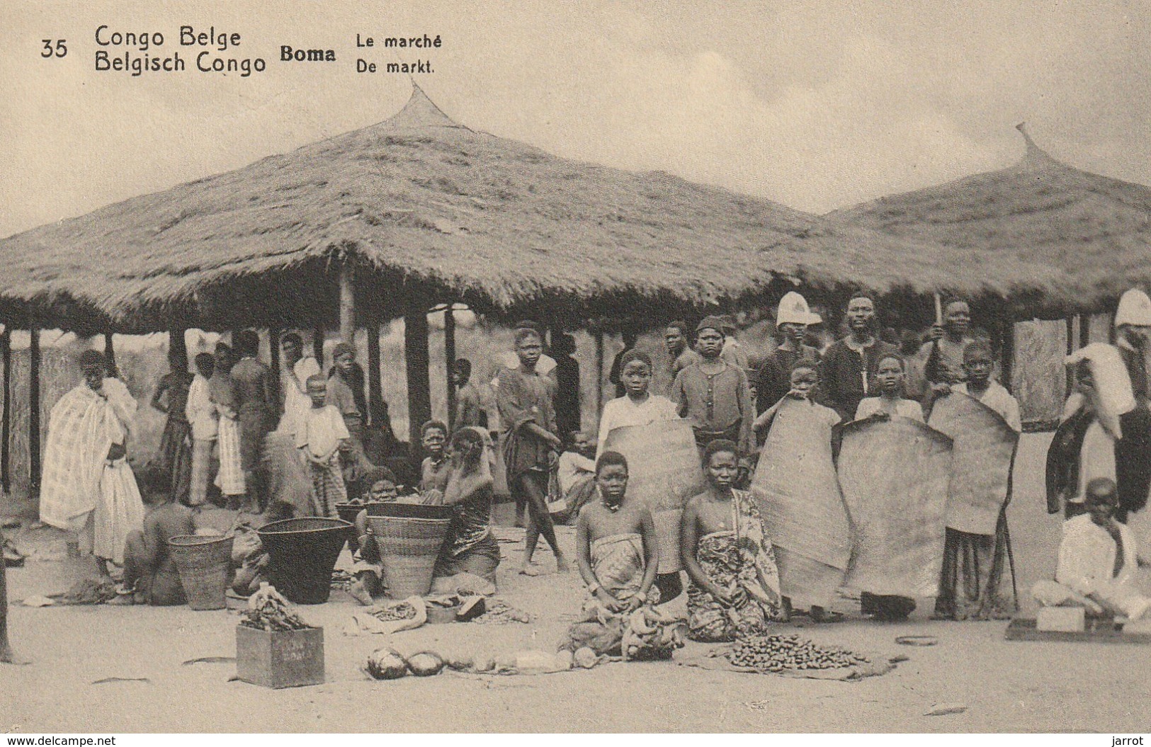 N° 35 Boma Le Marché - Entiers Postaux