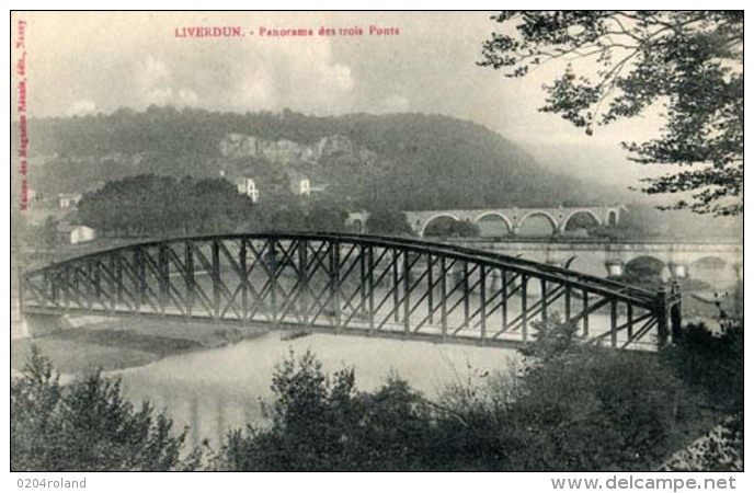 D54 - Liverdun - Panorama Des Trois Ponts : Achat Immédiat - Liverdun