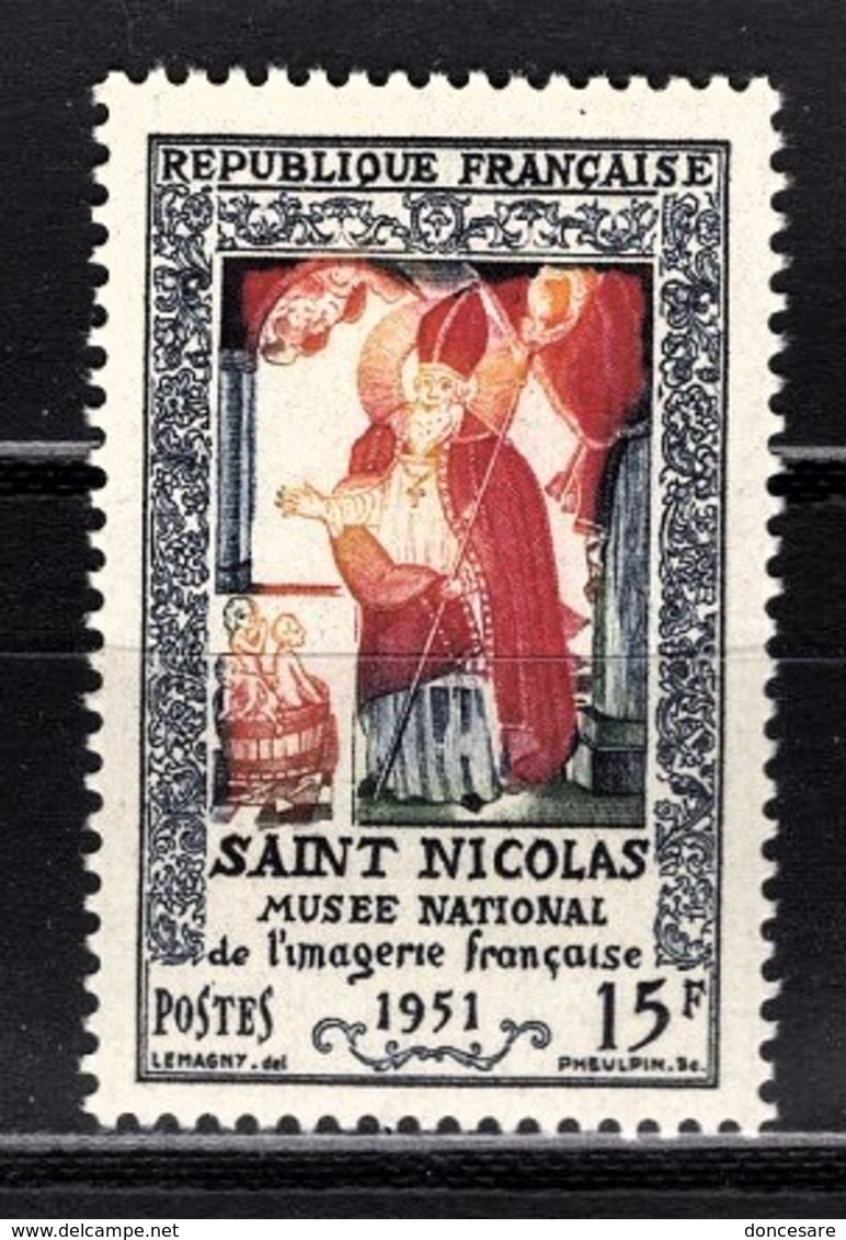 FRANCE 1951 - Y.T. N° 904 - NEUF** /2 - Unused Stamps