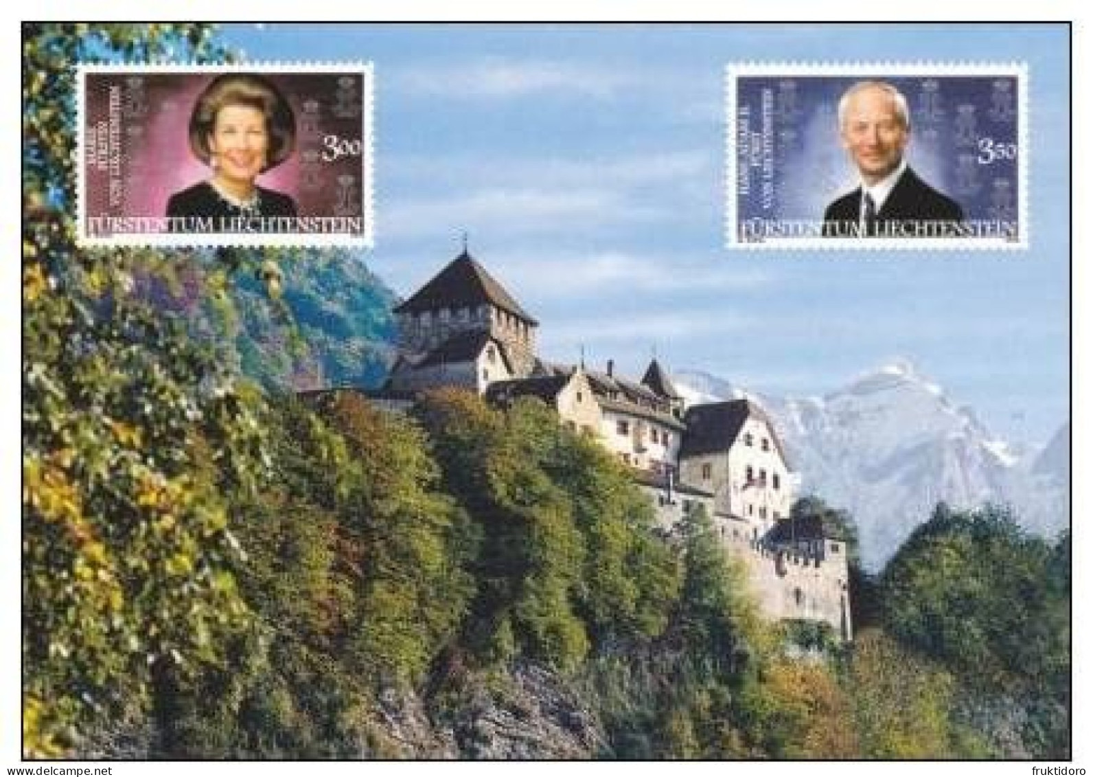 AKFL Liechtenstein Postcards Vaduz - Triesenberg - Schellenberg - Mauren - Ruggell - Bendern