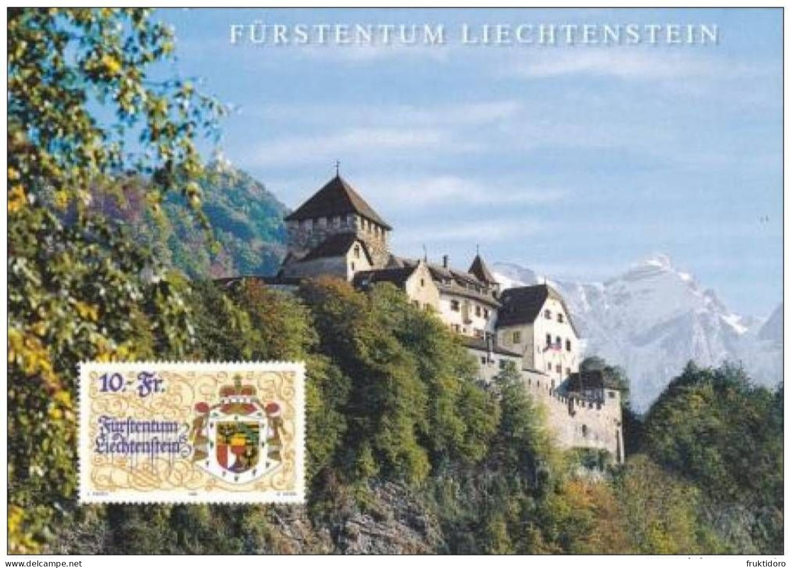 AKFL Liechtenstein Postcards Vaduz - Triesenberg - Schellenberg - Mauren - Ruggell - Bendern