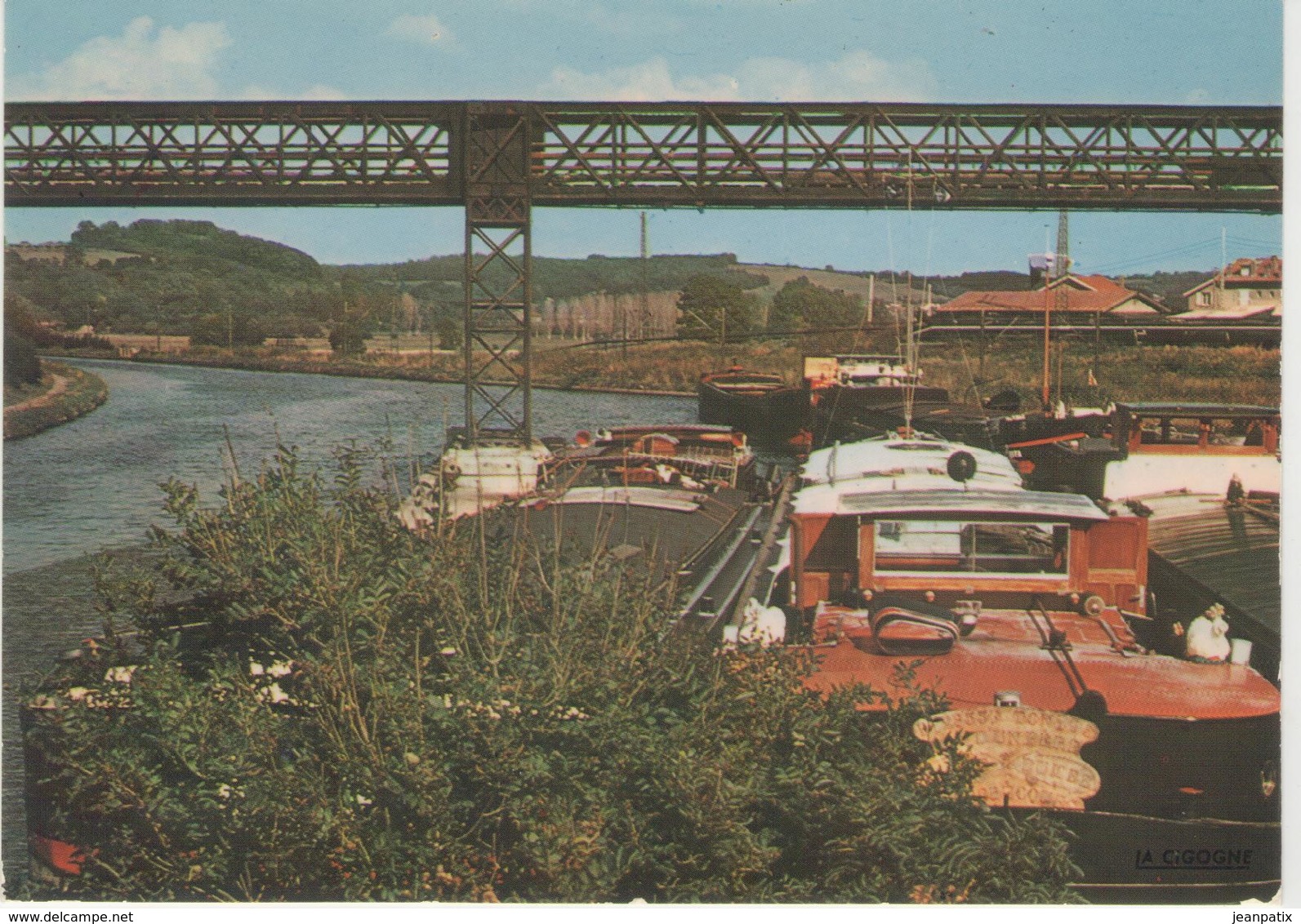 54 - LANEUVEVILLE Devant NANCY - LA MADELEINE - Péniches Au Port - Autres & Non Classés