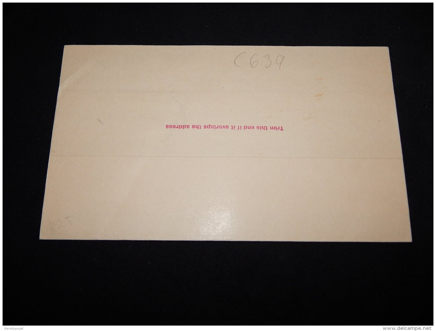 Australia 1975 Macquarie Island 11c Overprint Stationery Envelope__(L-22954) - Entiers Postaux