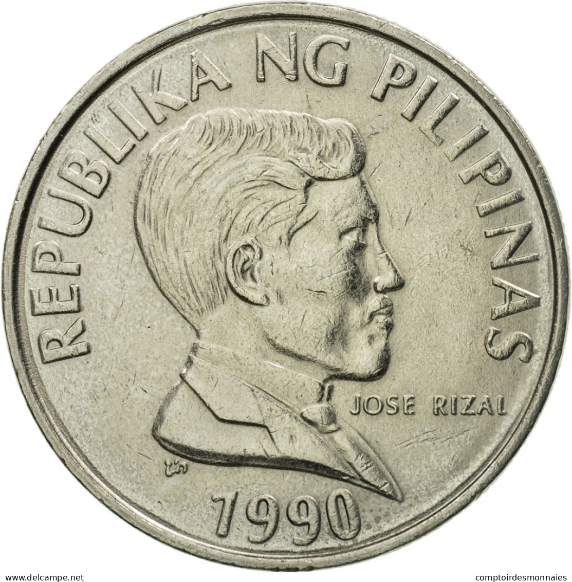 Monnaie, Philippines, Piso, 1990, SPL, Copper-nickel, KM:243.3 - Philippines