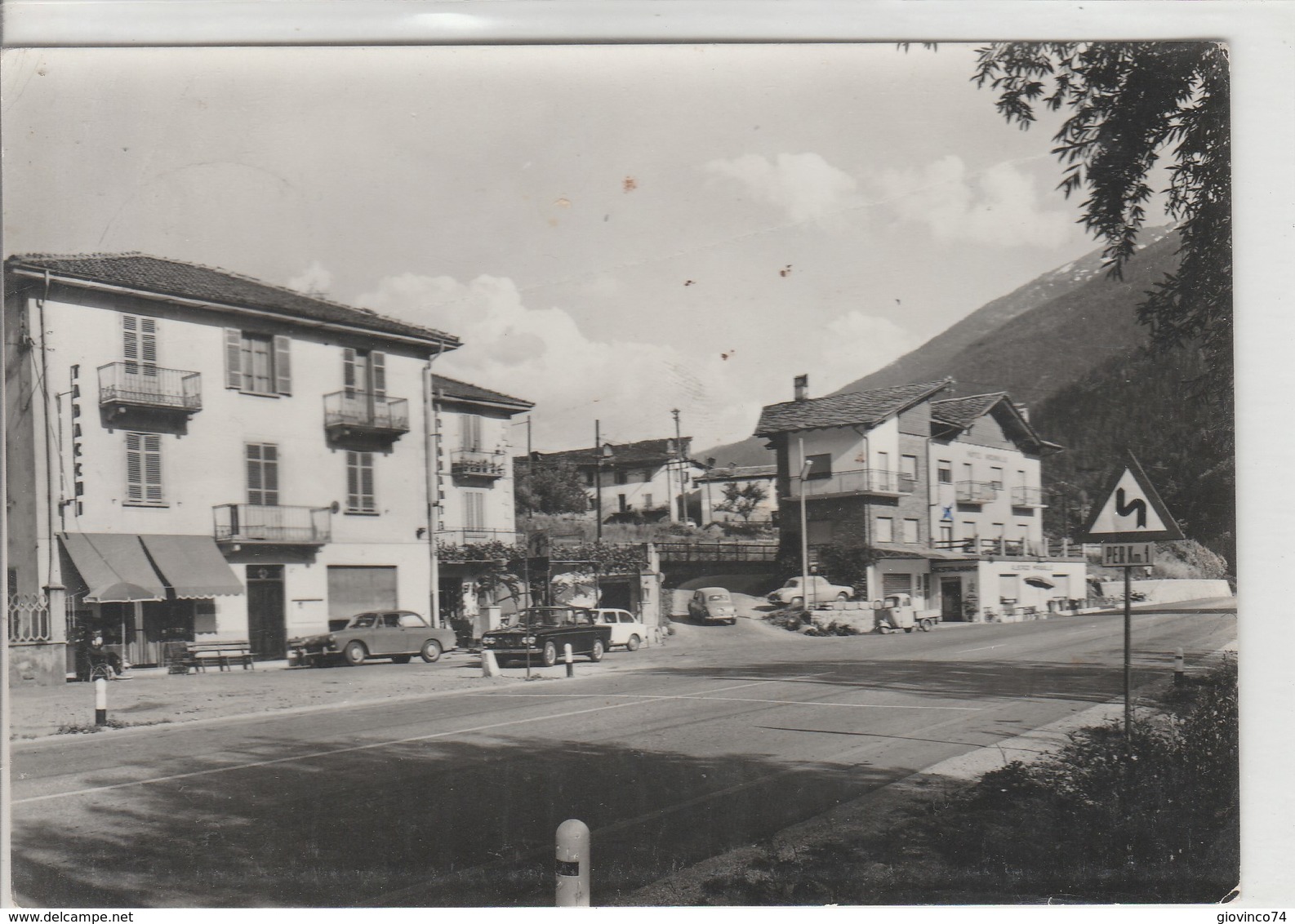 AOSTA - LA SALLE - SCORCIO DAL PONTE........F5 - Aosta