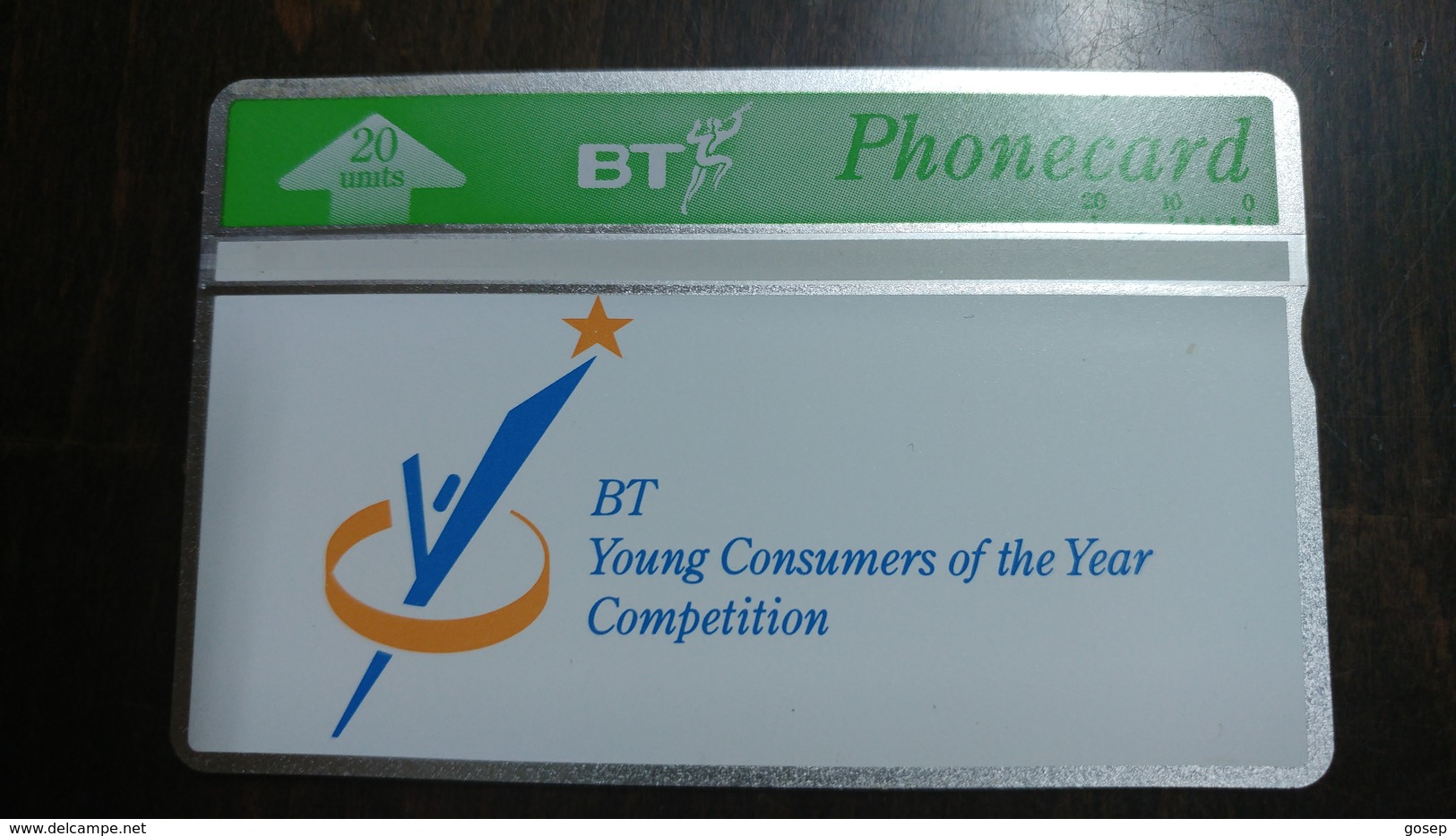 United Kingdom(bti052)-young Consumers-(20units)(324h)tirage3.317-Mint+1card Prepiad Free(price Cataloge-5.00£ - BT Emissioni Interne