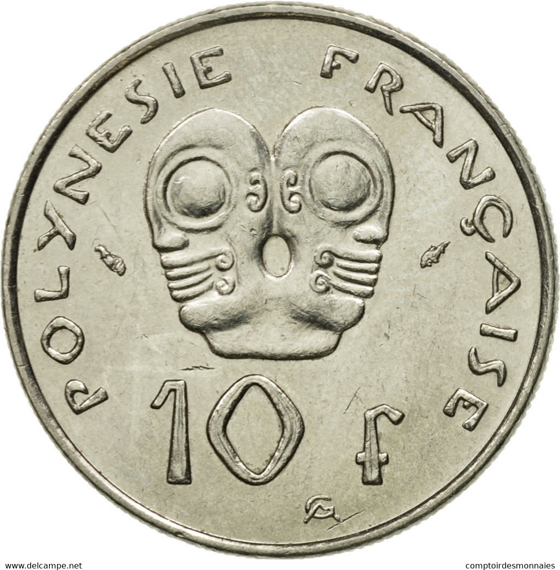 Monnaie, French Polynesia, 10 Francs, 1992, Paris, SUP, Nickel, KM:8 - Polynésie Française